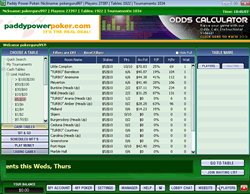Paddy Power Poker Lobby