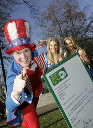 Barack Obama Invited to Irish Open Poker